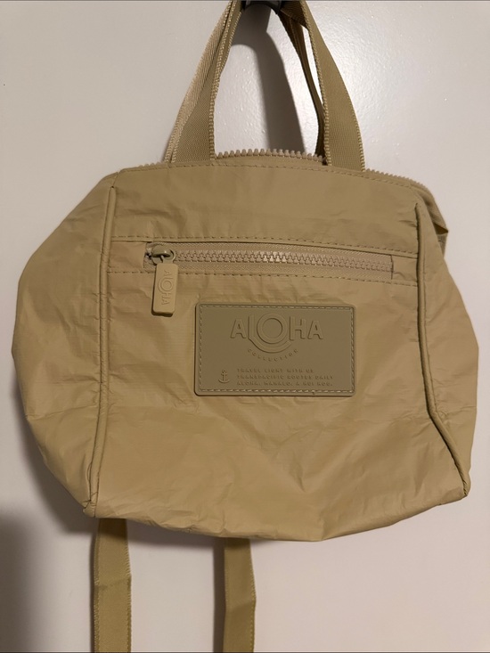 ALOHA Collection Handbags - ALOHA Collection tan backpack bag